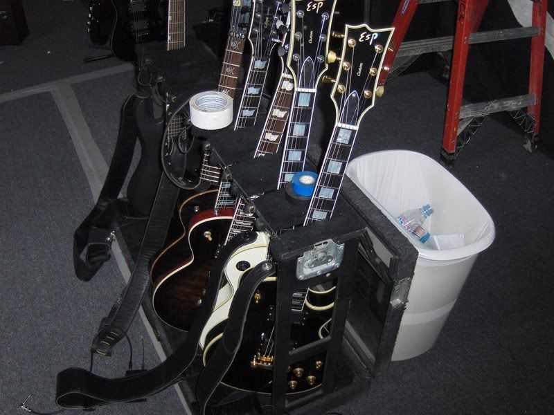 Metallica HQ pix Guitars and amps galore Harmony Central